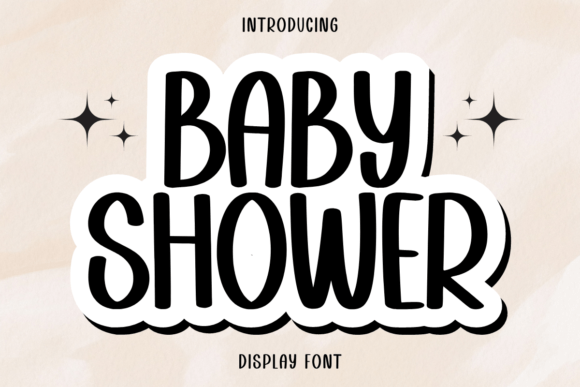 Baby Shower Font: Where Playful Charm Meets Timeless Design Sophistication