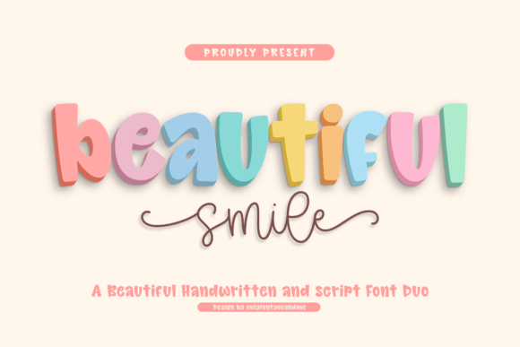 Beautiful Smile: Where Playful Typography Meets Purposeful Design