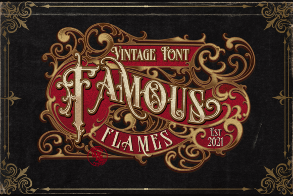Famous Flames: The Blackletter Font That Reignites Timeless Typography