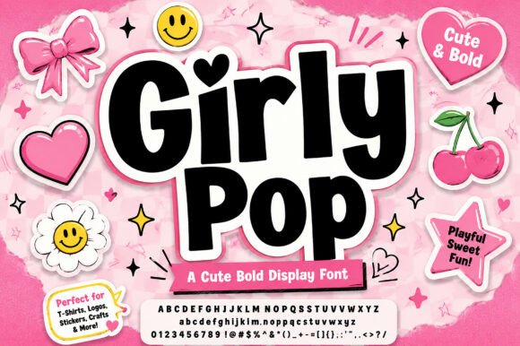 Girly Pop: When Y2K Aesthetic Meets Professional Typography