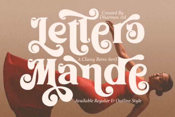 Lettero Mande: Vintage Playfulness, Built for Real Projects
