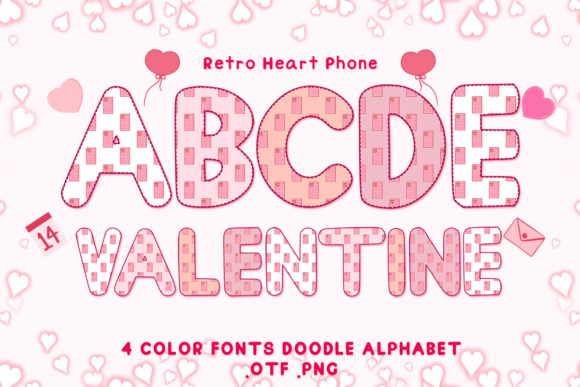Retro Heart Phone