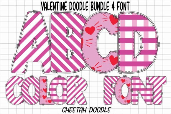 Valentine Doodle Font: The Romantic Script That Brings Love to Life