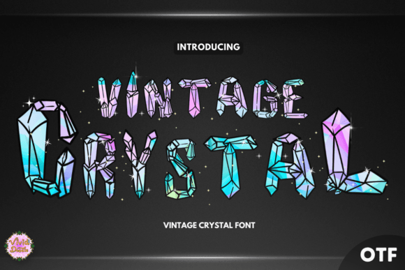 Vintage Crystal Font